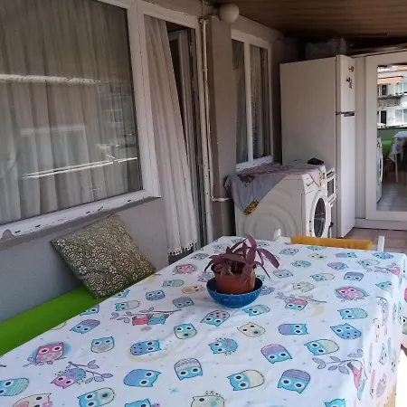Taksimde Harika Terasli Kismi Deniz Manzarali Daire * Istambul